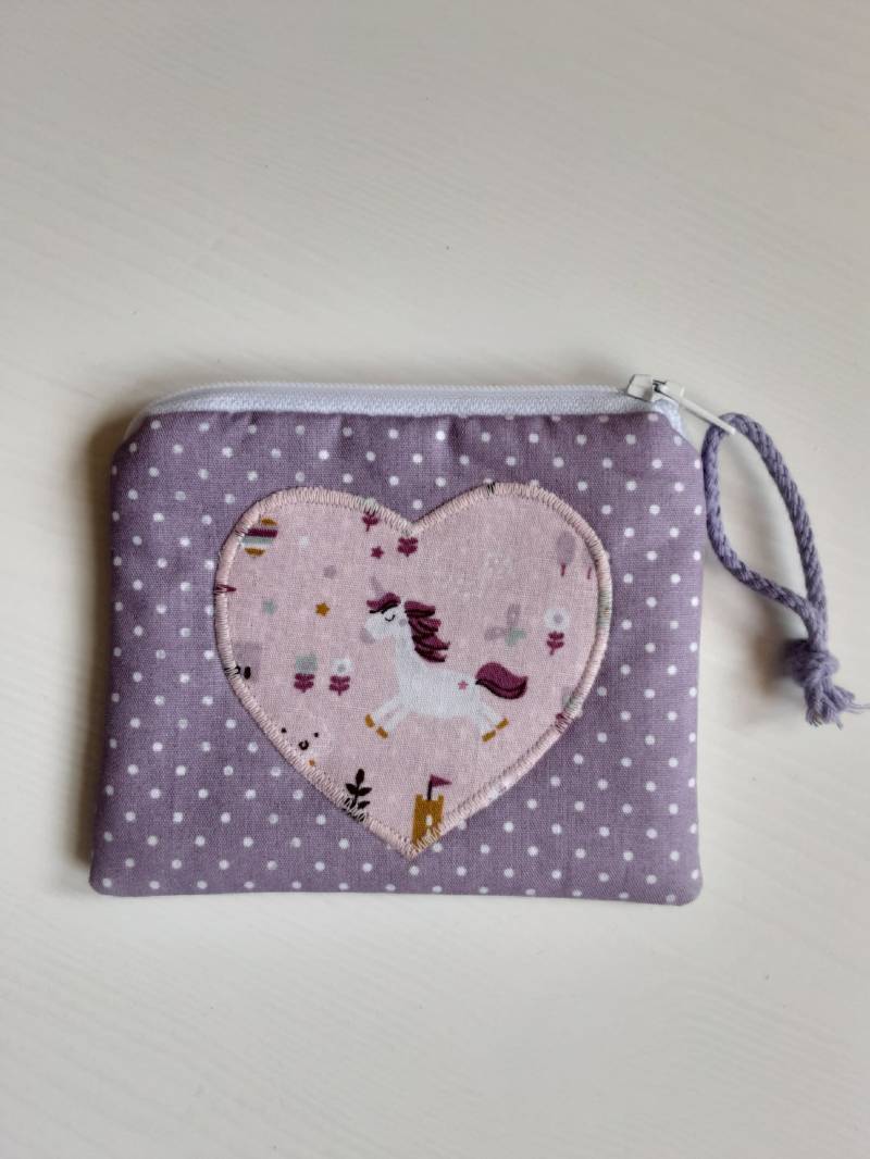 Geldbeutel, Geldbeutel Für Mädchen, Mini Geldbörse, Geldbörse Mädchen von PatchworkEcke