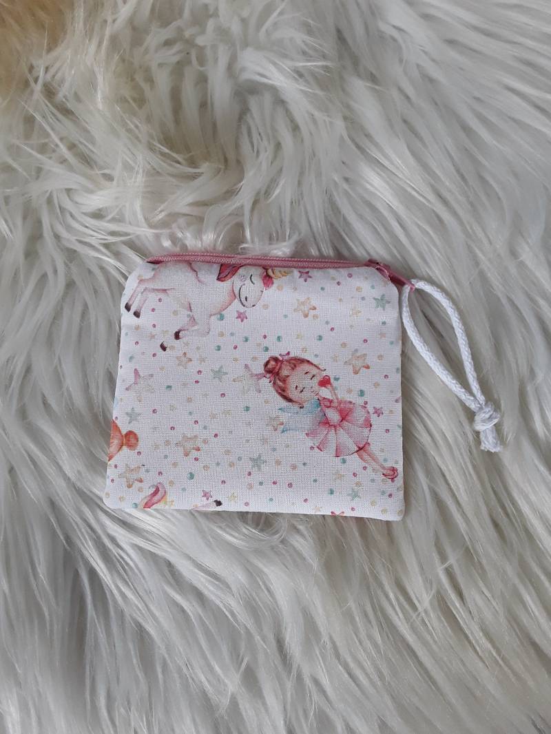 Geldbörse Für Kinder, Mädchen, Mini Geldbeutel, Kleiner Geldbörse, Kleine Prinzessin von PatchworkEcke