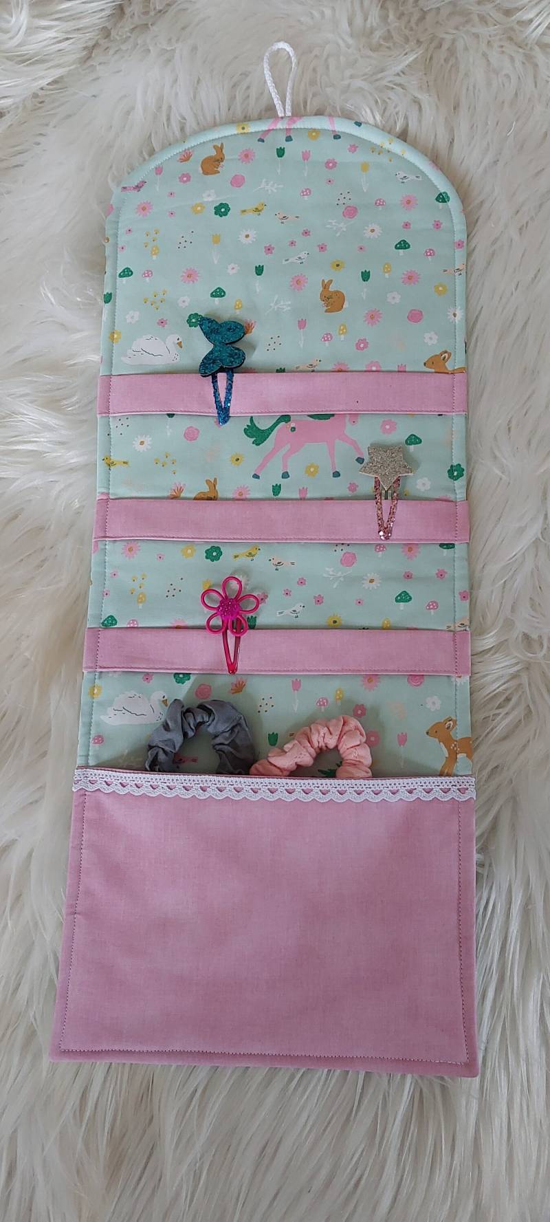 Haarspangentasche, Haarspangenutensilo, Utensilo, Utensilo Für Haargummis von PatchworkEcke