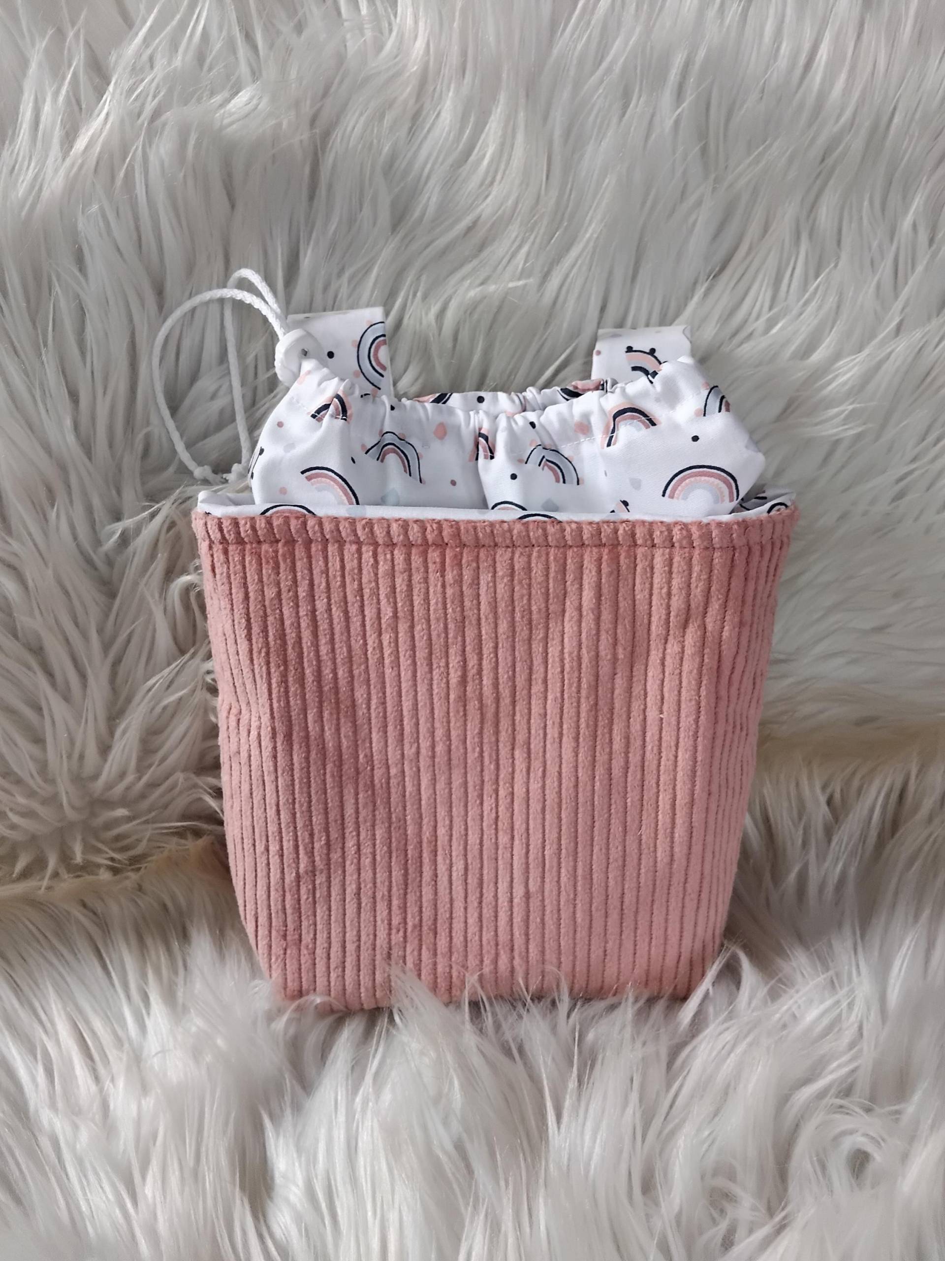 Lenkertasche Kinder, Mädchen, Laufradtasche Puppenwagentasche, Dreiradtasche, Lenkertasche Cord von PatchworkEcke