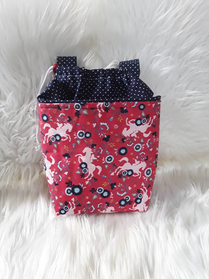Lenkertasche Mädchen, Kinder, Laufradtasche Puppenwagentasche, Dreiradtasche, Puckyradtasche von PatchworkEcke