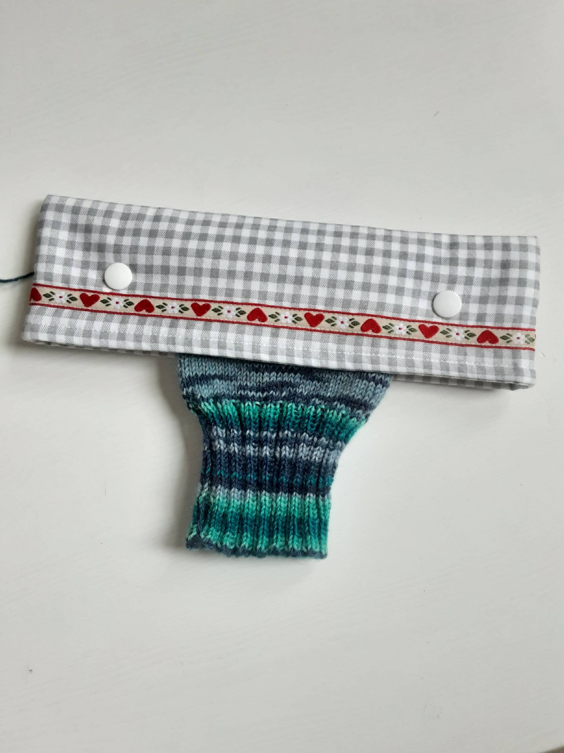 Sockengarage, Nadelsafe, Nadelgarage, Aufbewahrungstasche Für Strick Objekte von PatchworkEcke