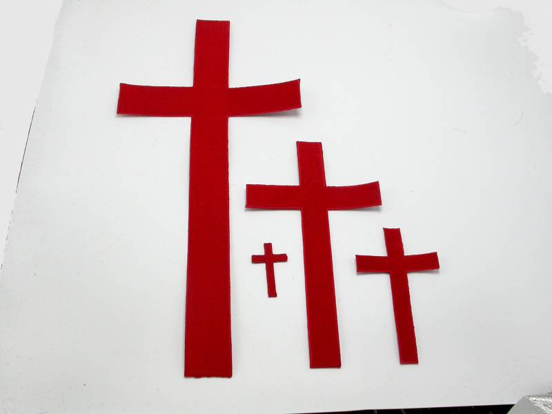 Rotes Kreuz Aufnäher Applikation - Standard Cross 4 Größen Voll Gestickt Rotes Kreuz Aufnäher Applikation - Standard Cross 4 Größen Voll Gestickt von PatchworkPandaTrims