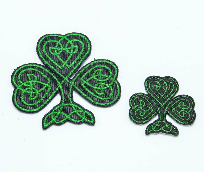Shamrock Celtic Aufnäher Applikation - St Patricks Paddy Es von PatchworkPandaTrims