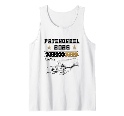 Herren Du wirst Patenonkel Loading 2026 Taufpate Fragen Ideen Taufe Tank Top Herren Du wirst Patenonkel Loading 2026 Taufpate Fragen Ideen Taufe Tank Top von Patenonkel Loading und Taufpate Fragen Ideen