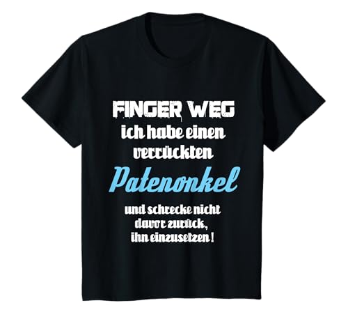 Kinder Patenonkel T-Shirt fürs Patenkind. Geschenkidee. T-Shirt von Patenonkel Patenkind T-Shirts