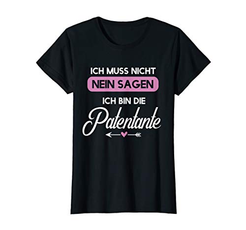 Damen Familien Patentante T-Shirt von Patentante Neffen Nichte Outfits