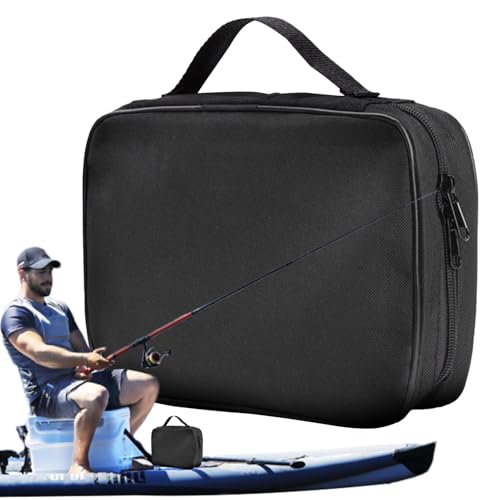 Patifirst Großer Angelkoffer - Köder Aufbewahrungstasche mit Organizer - Leichte Köderbox Organisation Outdoor Für Anfänger Enthusiasten Erwachsene von Patifirst