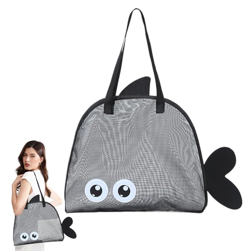 Patifirst Mesh Strandtasche, Badetasche, Damen Leichte Multifunktionale Tragetasche Für Urlaub Familie Sommer Freizeit Schule Reise von Patifirst