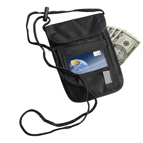 Patifirst Reise Nackengeldbörse - Diebstahlsicherer Reisebeutel | Diebstahlsichere Handy Geldbörse Mit Organizer Für Bankkarten Geeignet Für Autofahrten Picknick Und Outdoor Aktivitäten von Patifirst