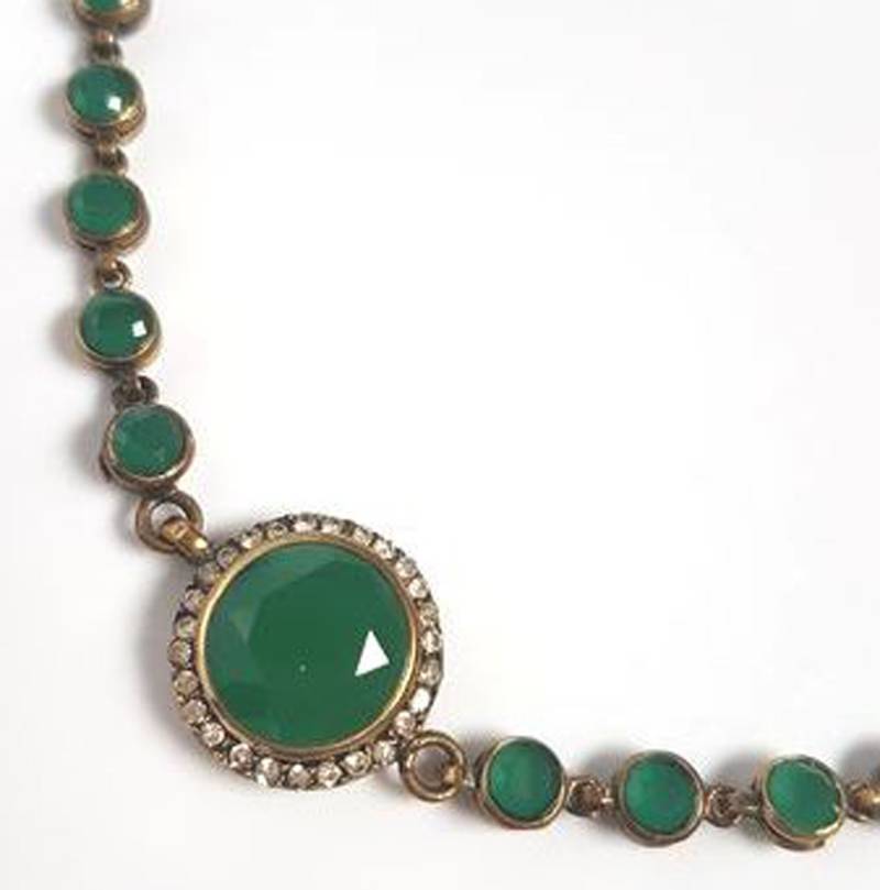 Art Nouveau Armband Aus Bronze von PatinaLivingDE