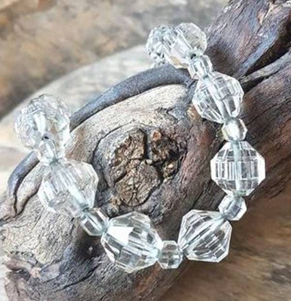 Art Nouveau Collier Aus Wunderbaren Glasperlen von PatinaLivingDE