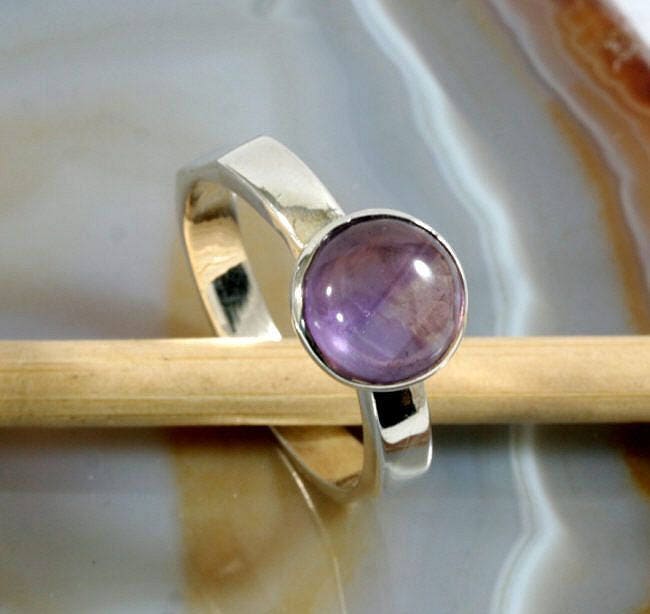 Amethyst & 925 Sterling Silver, Ring von Patmoo