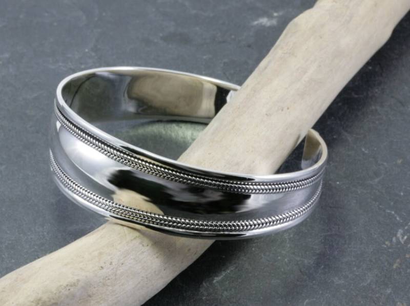 Bangle, Timeless, Silver Bangle, Timeless, Silver von Patmoo