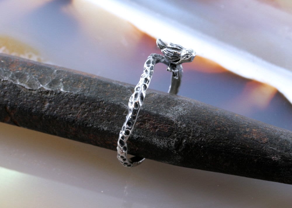 Bird, Ring, 925 Sterling Silver Bird, Ring, 925 Sterling Silver von Patmoo