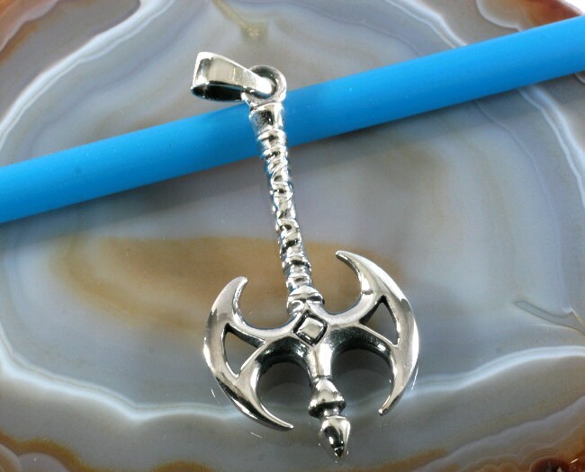 Double Axe - Labrys , Pendant, 925 Sterling Silver Double Axe - Labrys , Pendant, 925 Sterling Silver von Patmoo