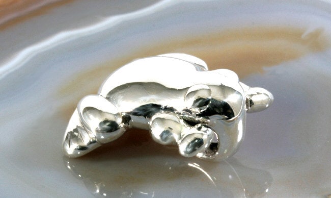 Frog, Pendant, 925 Sterling Silver, Electroforming Frog, Pendant, 925 Sterling Silver, Electroforming von Patmoo
