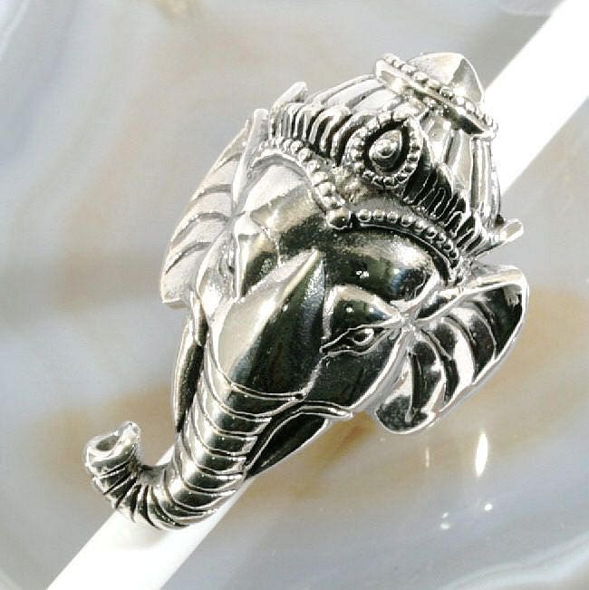 Ganesh, Elephant 925 Sterling Silver Ring Ganesh, Elephant 925 Sterling Silver Ring von Patmoo