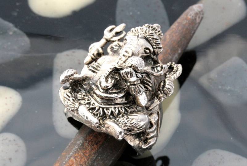 Ganesh, Ring, Bronze Ganesh, Ring, Bronze von Patmoo