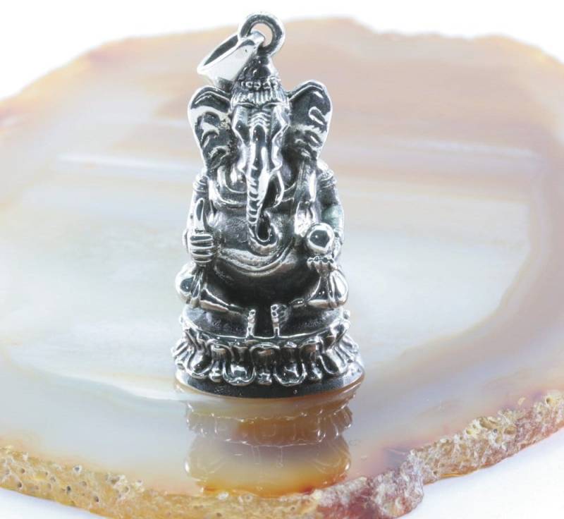Ganesha, Pendant, 925 Sterling Silver von Patmoo