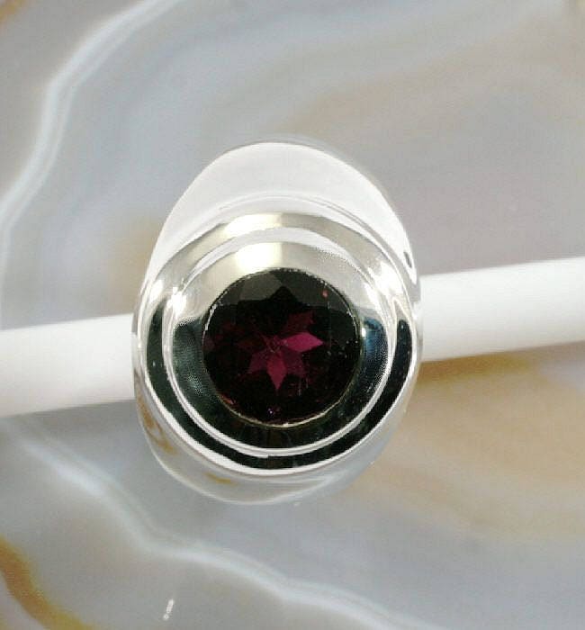 Garnet & 925 Sterling Silver, Ring von Patmoo