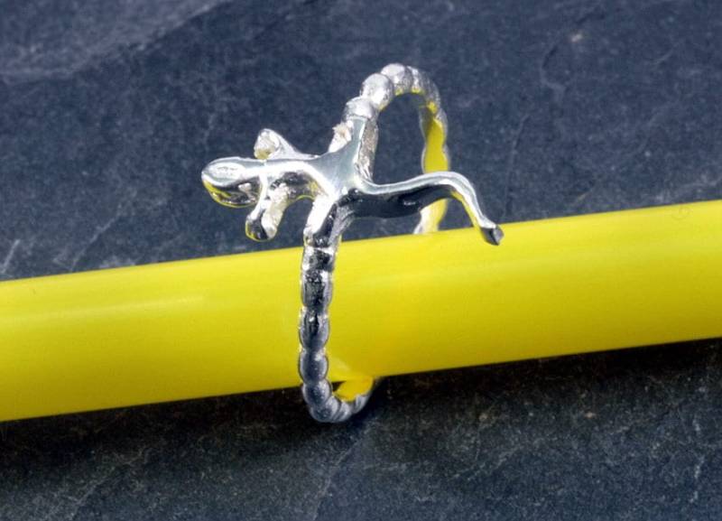 Gecko, Silver Ring 925 Silber Gecko, Silver Ring 925 Silber von Patmoo