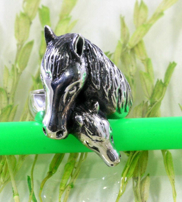 Horse With Foal, Ring, 925 Silver Horse With Foal, Ring, 925 Silver von Patmoo