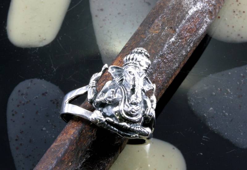 Lord Ganesh, 925 Sterling Silver, Ring Lord Ganesh, 925 Sterling Silver, Ring von Patmoo