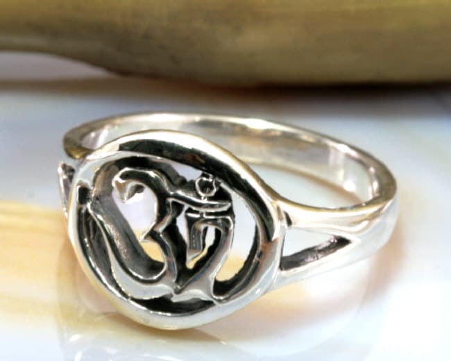 Om, Ring, 925 Sterling Silber Om, Ring, 925 Sterling Silber von Patmoo