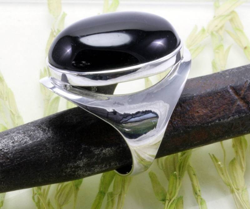 Onyx & 925 Sterling Silver, Ring Onyx & 925 Sterling Silver, Ring von Patmoo