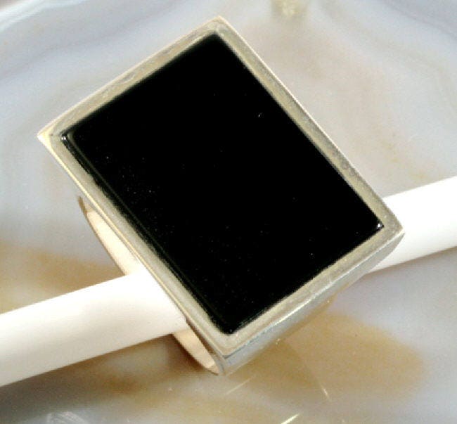 Onyx & 925 Sterling Silver, Ring Onyx & 925 Sterling Silver, Ring von Patmoo