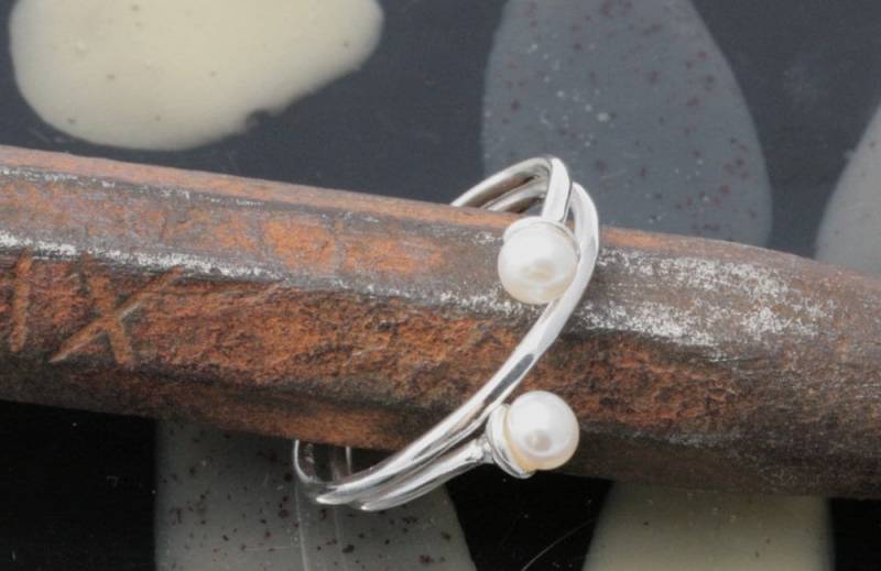 Pearls & 925 Sterling Silver, Ring Pearls & 925 Sterling Silver, Ring von Patmoo