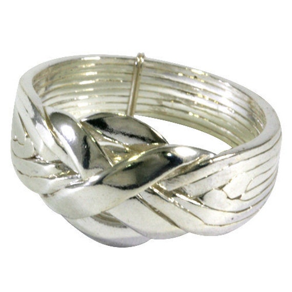 Puzzle Ring in 925 Sterling Silver, 8 Line Puzzle Ring in 925 Sterling Silver, 8 Line von Patmoo