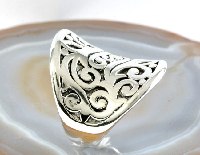 Ring, 925 Sterling Silver, Electroforming Ring, 925 Sterling Silver, Electroforming von Patmoo