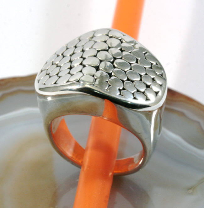 Ring, 925 Sterling Silver, Electroforming von Patmoo