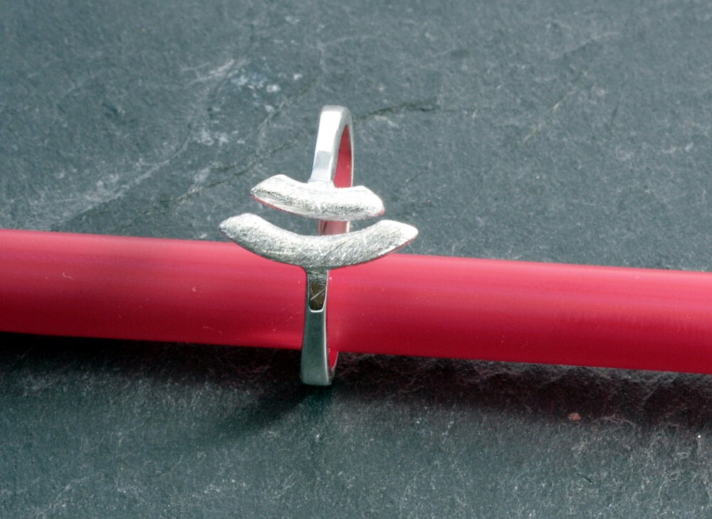 Ring, 925 Sterling Silver, Matt Ring, 925 Sterling Silver, Matt von Patmoo