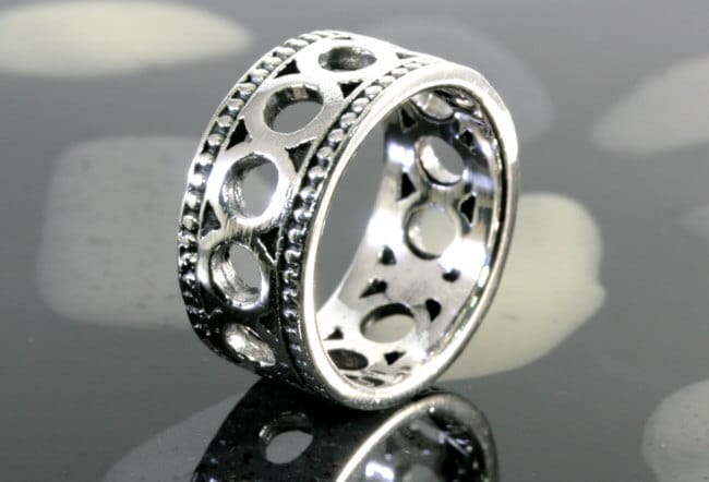 Ring, Massive & Elegant in 925 Sterling Silver Ring, Massive & Elegant in 925 Sterling Silver von Patmoo