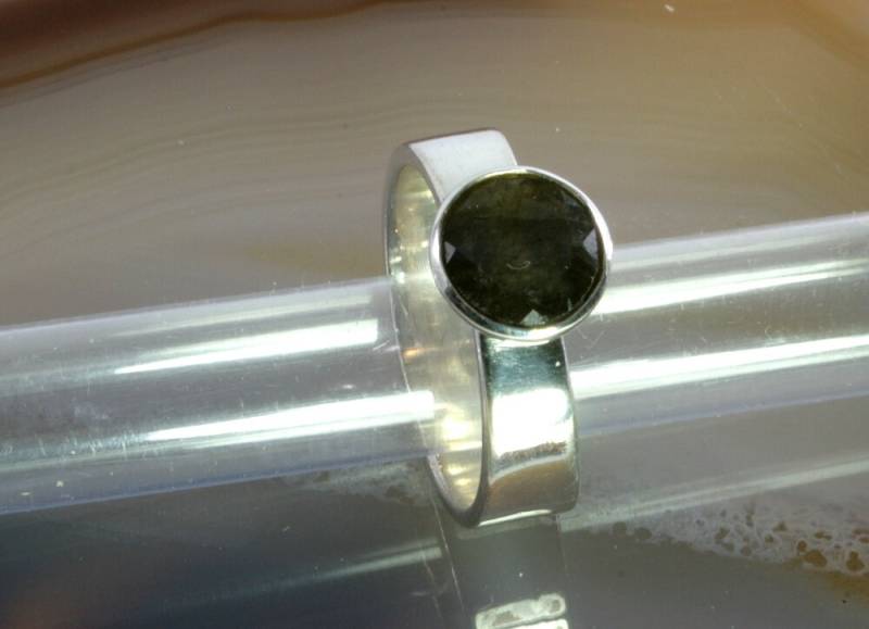 Ring With Garnet, 925 Sterling Silver Ring With Garnet, 925 Sterling Silver von Patmoo