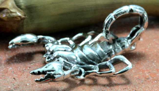 Scorpio Pendant Silver Jewelry von Patmoo