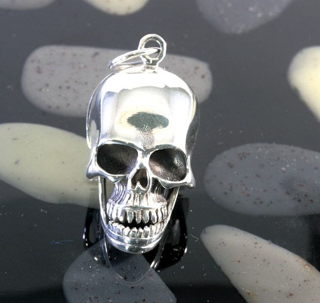 Skull, Pendant, 925 Sterling Silver Skull, Pendant, 925 Sterling Silver von Patmoo