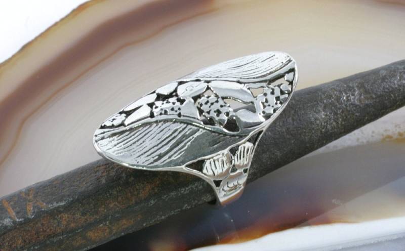 Swinging Ring, 925 Sterling Silver von Patmoo