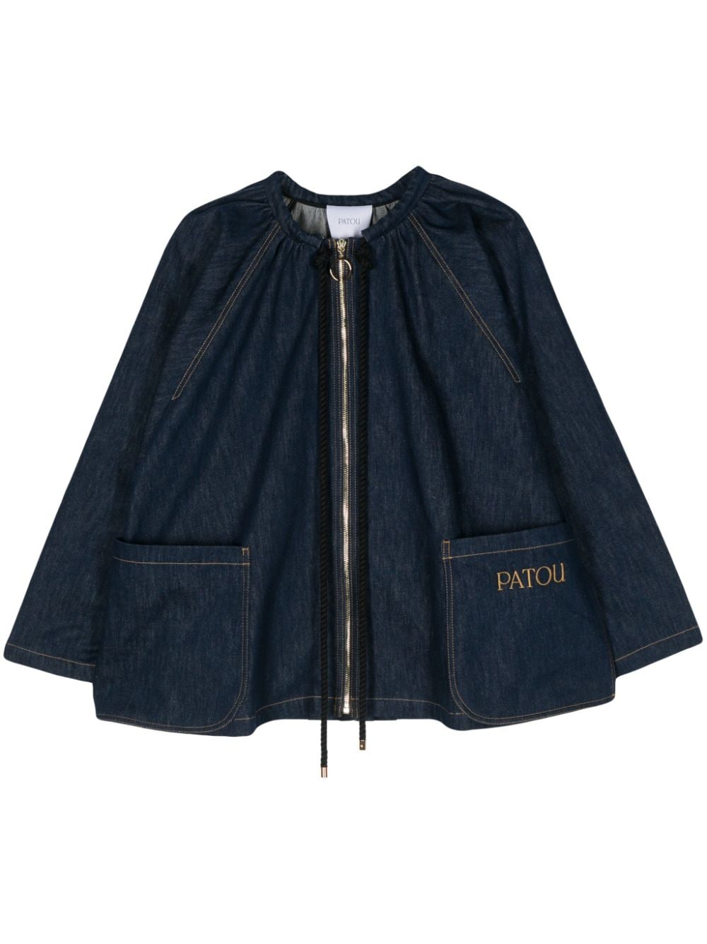 Patou Oversize Sailor Jeansjacke - Blau von Patou