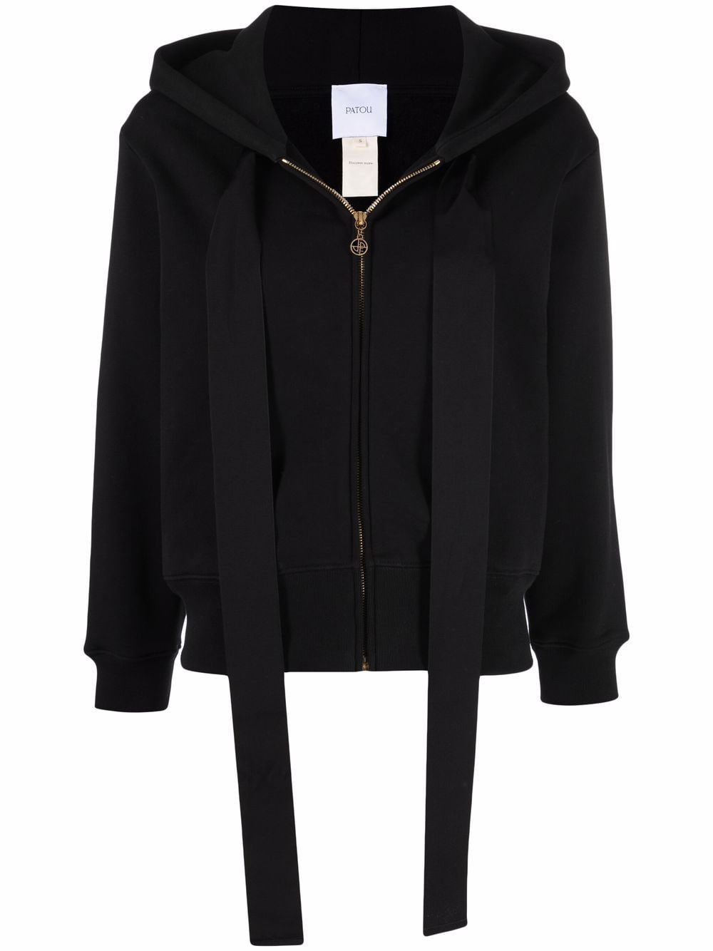 Patou Hoodie mit Kordelzug - Schwarz von Patou