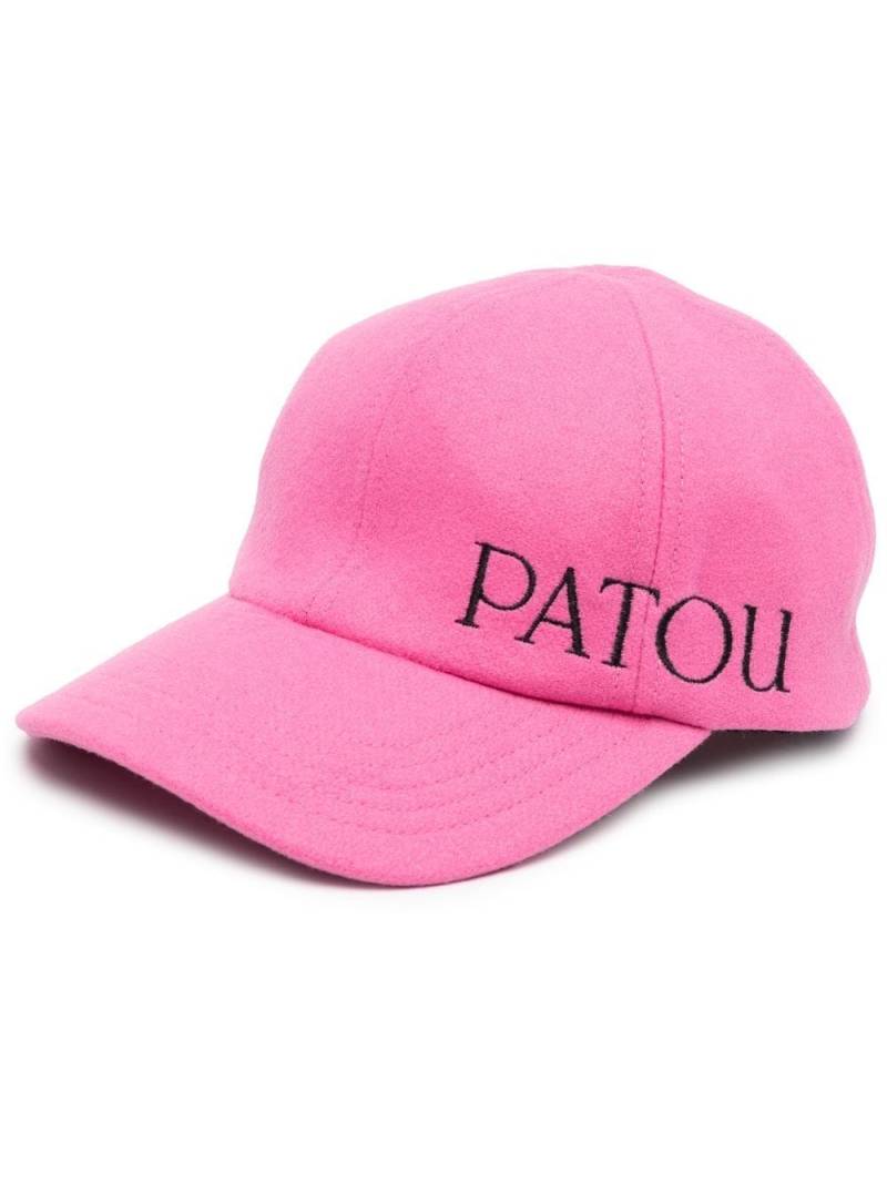 Patou Baseballkappe mit Logo-Stickerei - Rosa von Patou