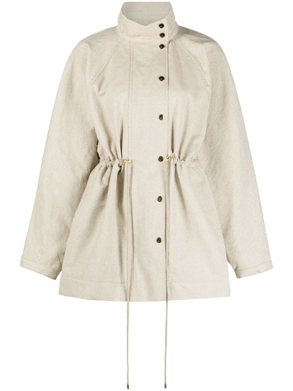 Patou Parka mit Logo - Nude von Patou