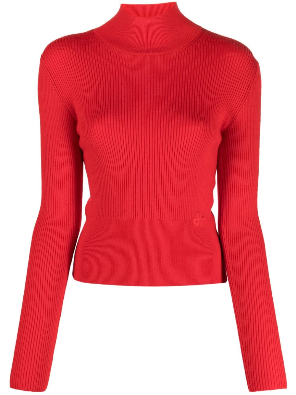 Patou Pullover mit Stehkragen - Rot von Patou