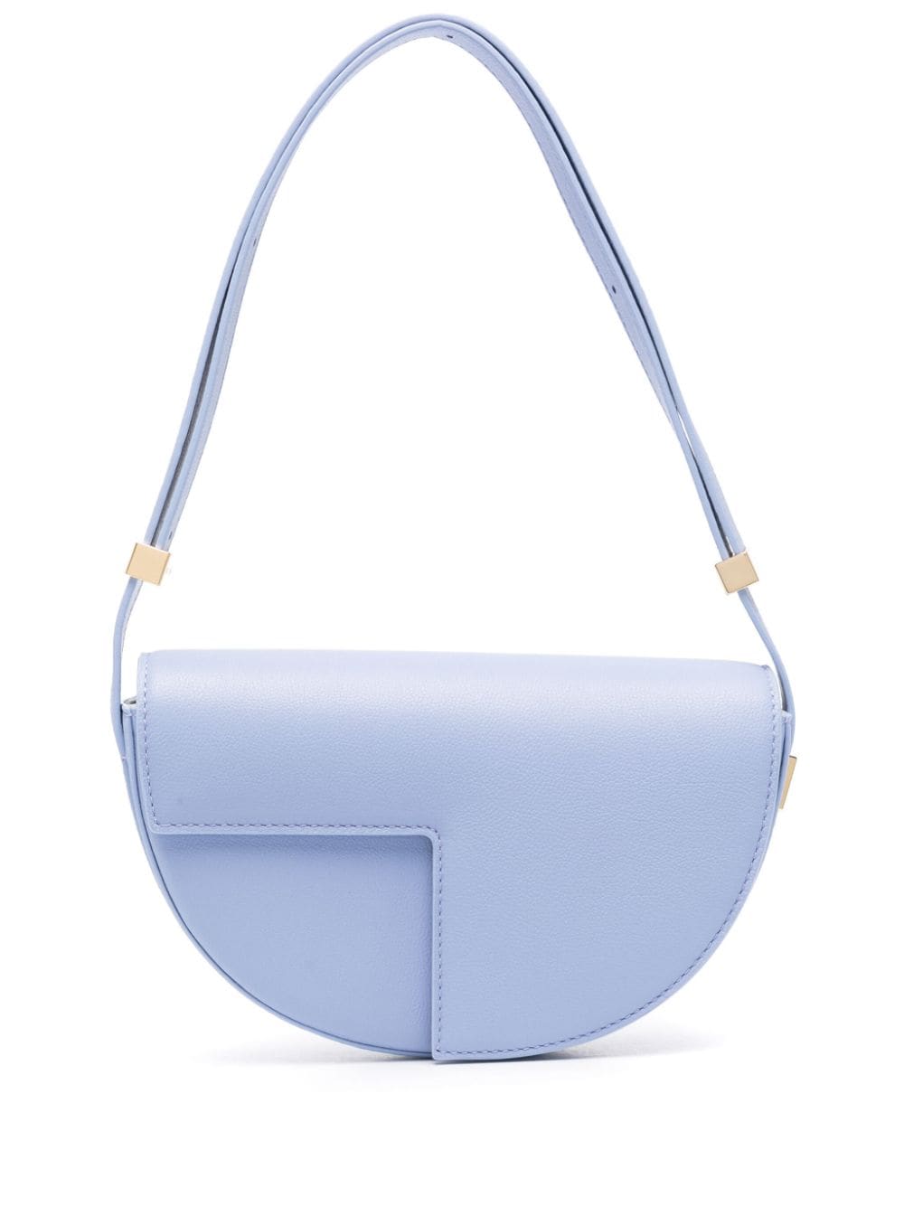 Patou Handtasche mit Glanzoptik - Blau von Patou