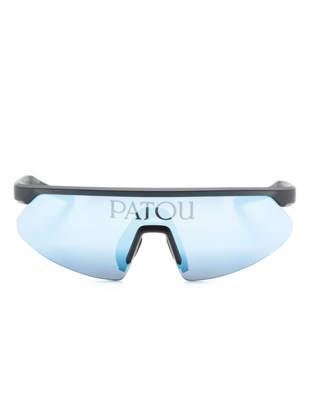 Patou Sonnenbrille im Visier-Design - Schwarz von Patou