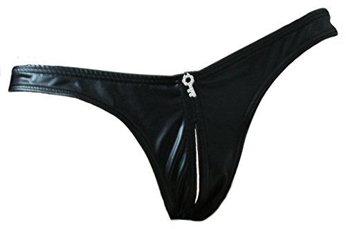 Patrice Catanzaro Overter Wetlook String - Annabelle, Farbe:Black, Größe:L von Patrice Catanzaro