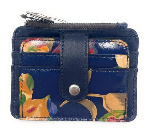 Patricia Nash Leder Cassis ID Card Case Wallet Le Fleur von Patricia Nash